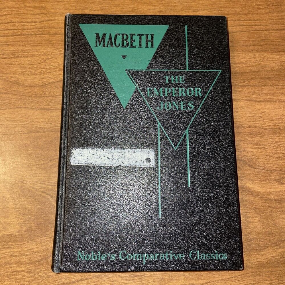 Macbeth & The Emperor Jones - 1952 Edition Noble's Comparative Classics